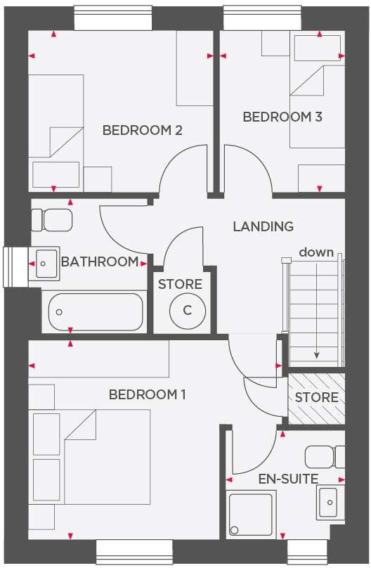 Mile Bank Road,
Whitchurch,
Shropshire,
SY13 floorplan