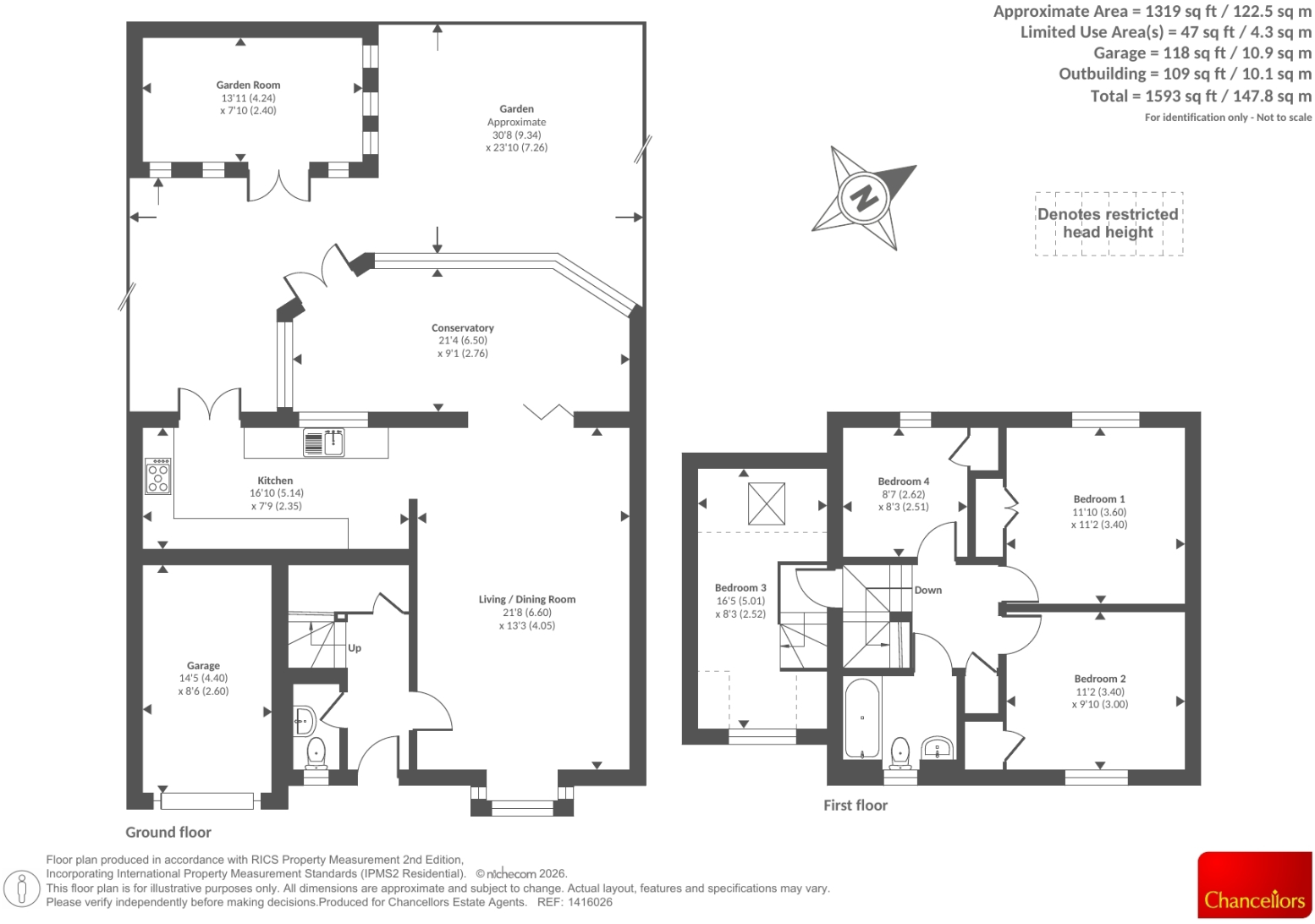 Hurford Drive, Thatcham floorplan