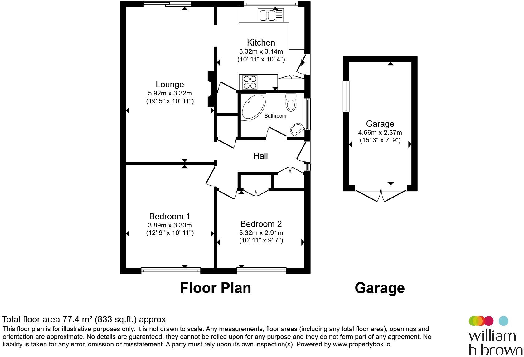 Couhe Close, Swaffham floorplan
