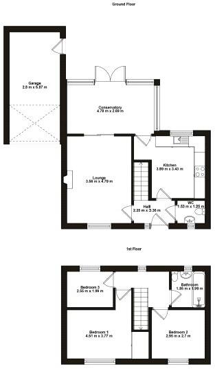 94 Pear Tree Park, Holme, Carnforth, Cumbria floorplan