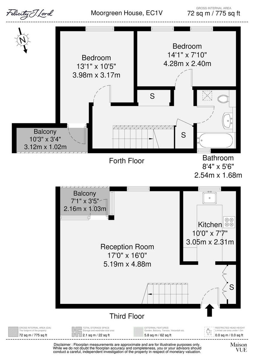 Wynyatt Street, LONDON floorplan