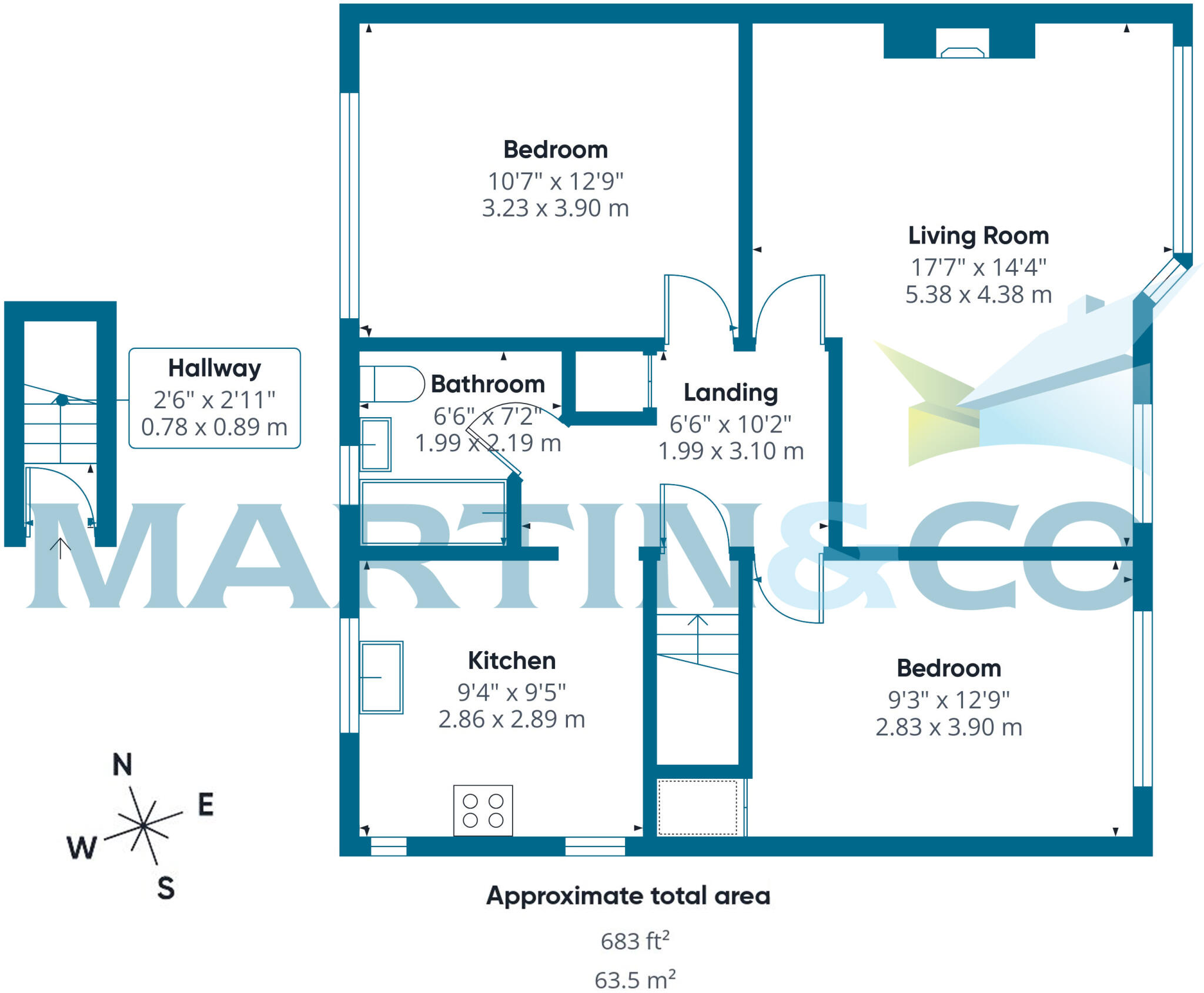 Byron Avenue, Warwick floorplan