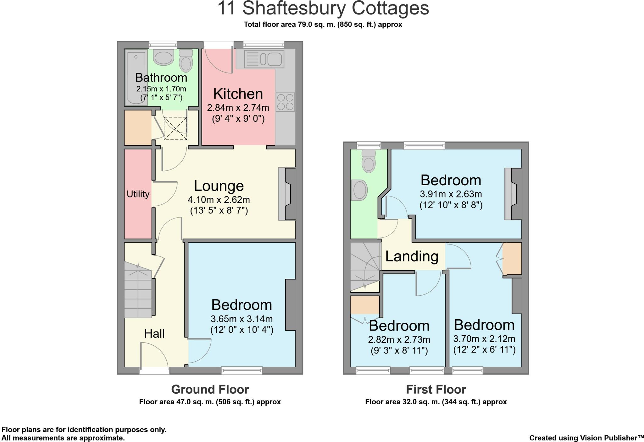 Shaftesbury Cottages, Plymouth floorplan