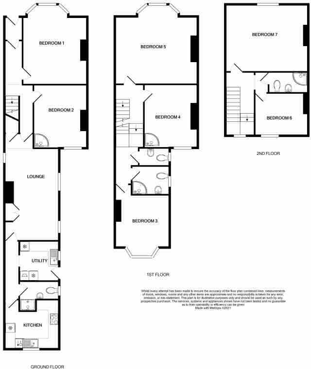 18 Queens Crescent, Exeter, EX4 floorplan