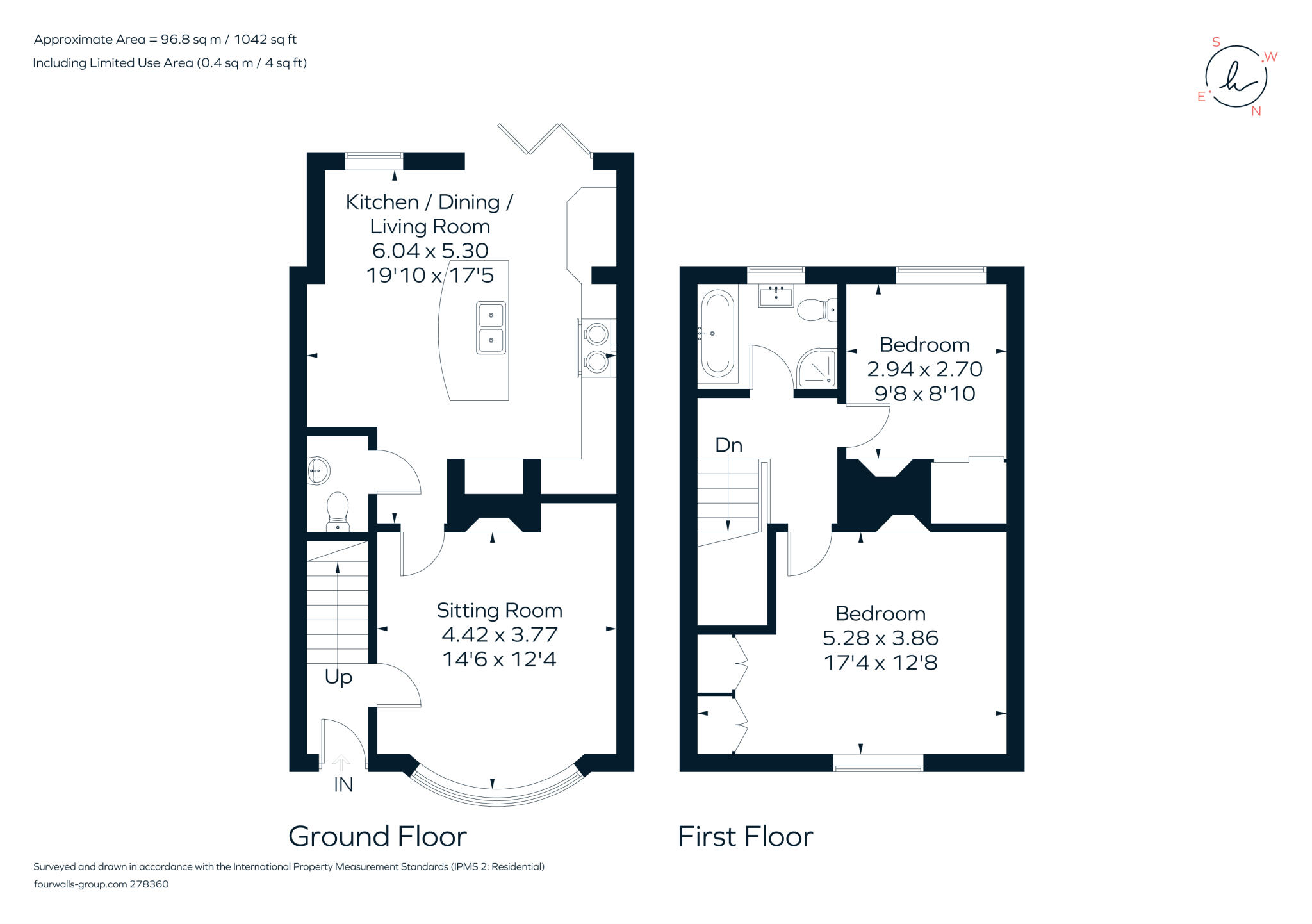 East Street Alresford SO24 floorplan