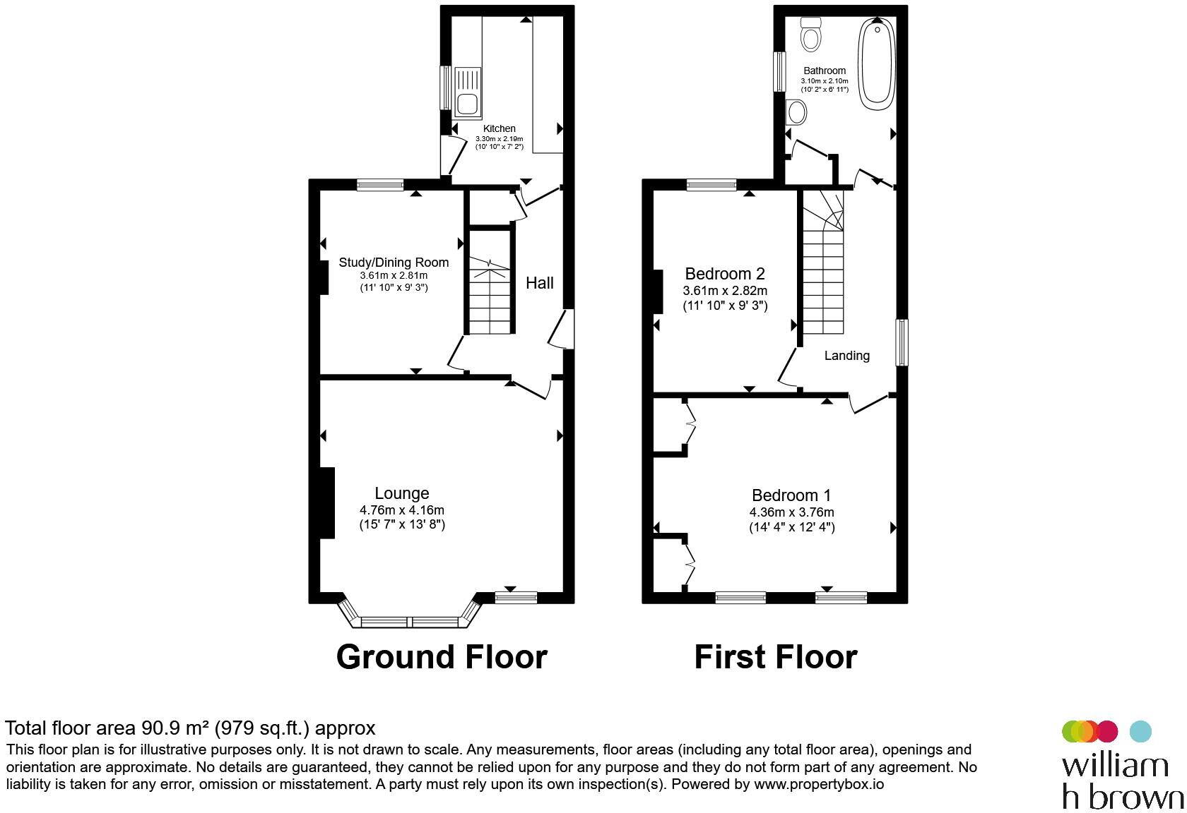 Ongar Road, Brentwood floorplan