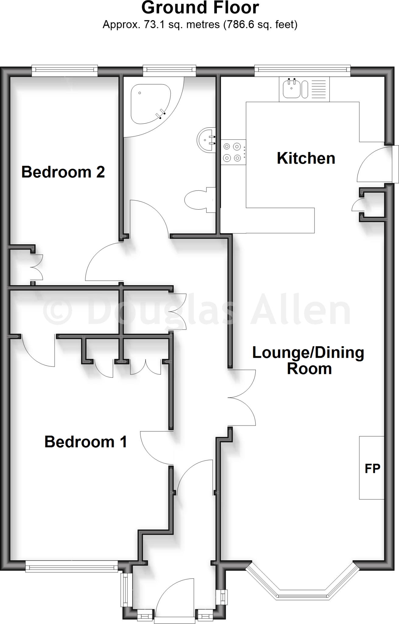 Woodfield Way, Hornchurch, Essex floorplan
