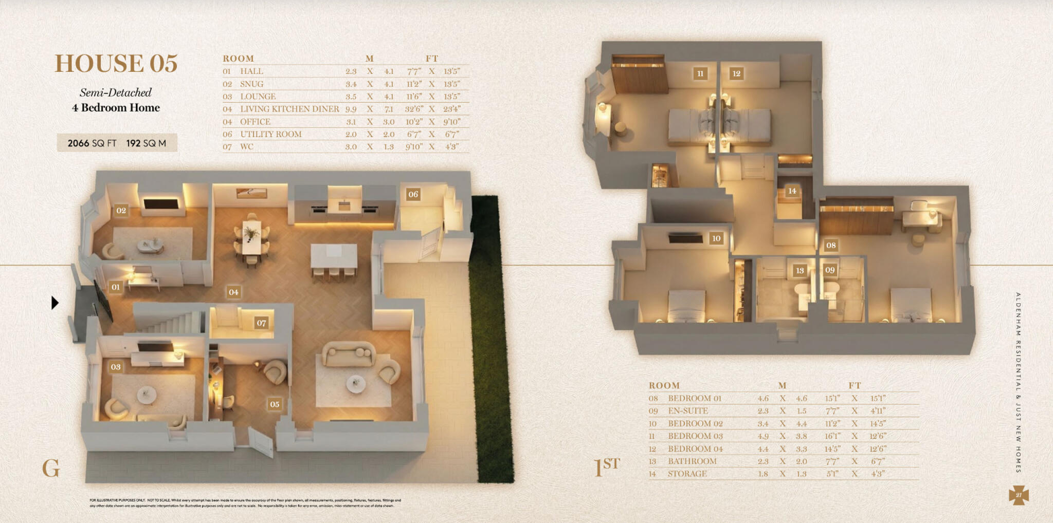 Luxury 4 Bedroom House - Tring floorplan