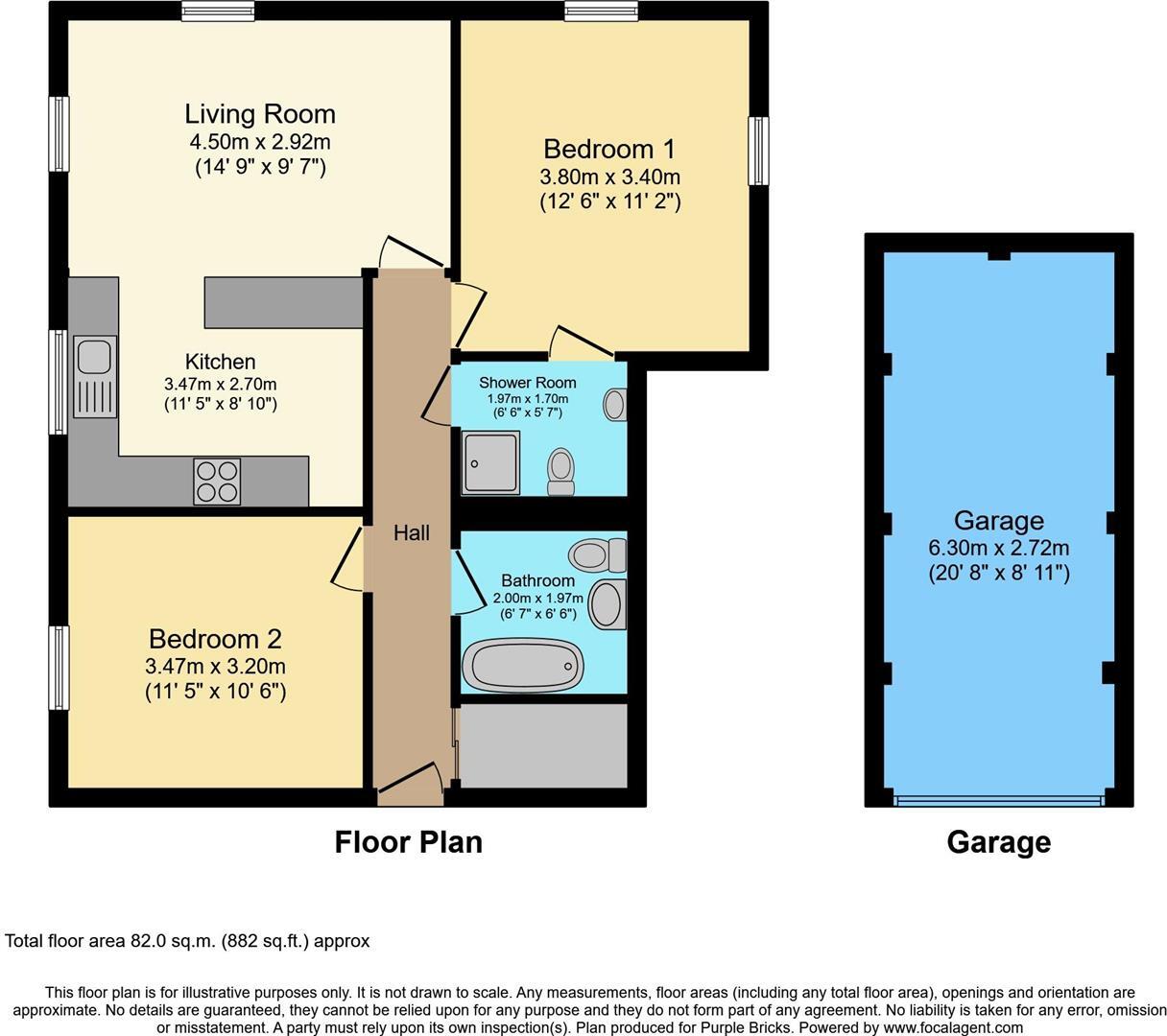 William Mitchell Court, Sparrowhawk Place, Hatfield floorplan