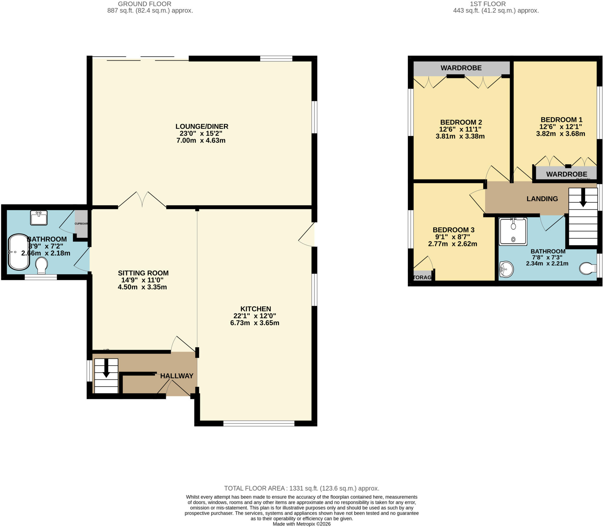 Lingwell Avenue, Leeds, LS10 floorplan