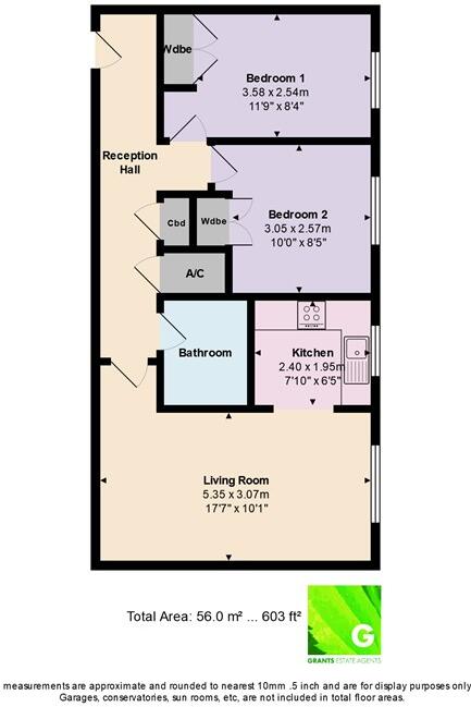 Euston Grove, Ringwood, Hampshire, BH24 floorplan