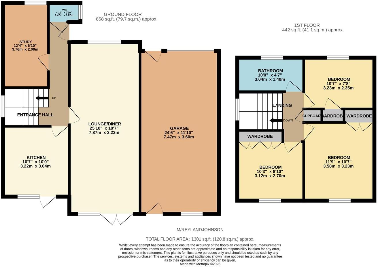 Millersdale, Harlow floorplan