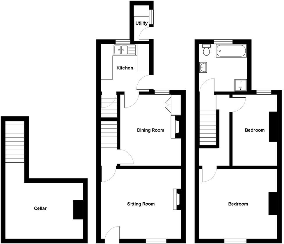 Cross Street, Tenbury Wells floorplan