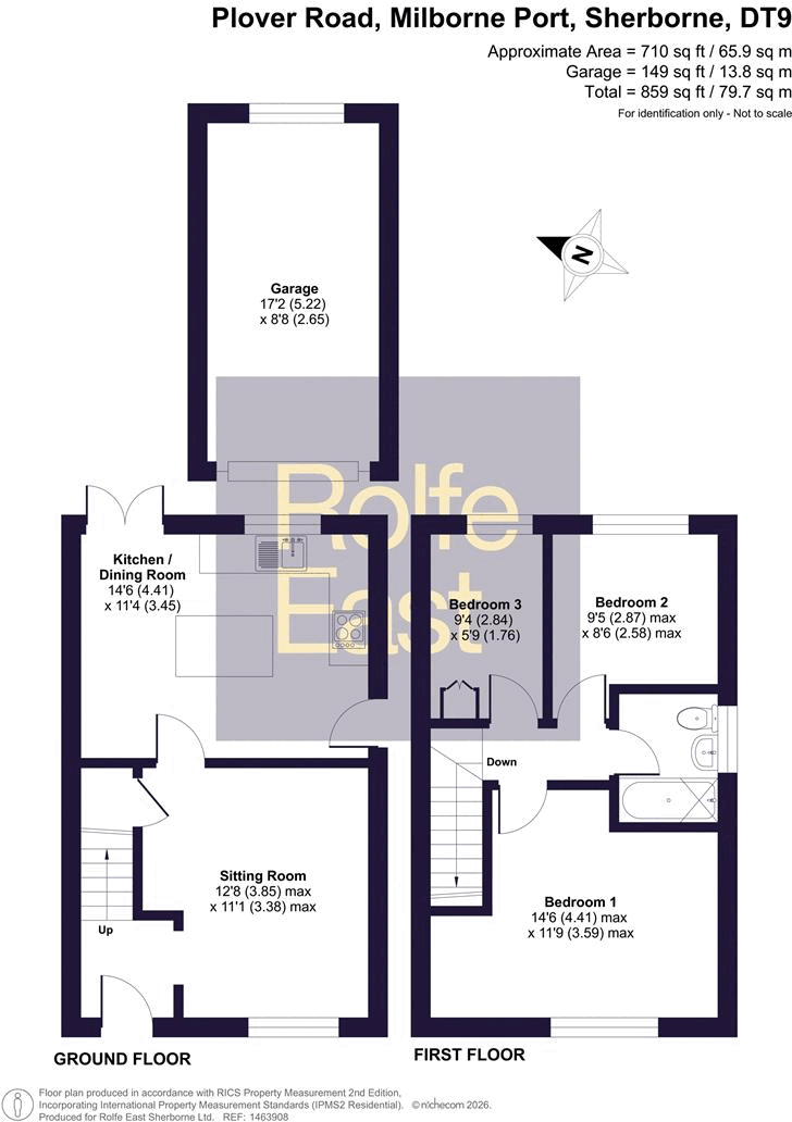 20, Plover Road, Milborne Port floorplan
