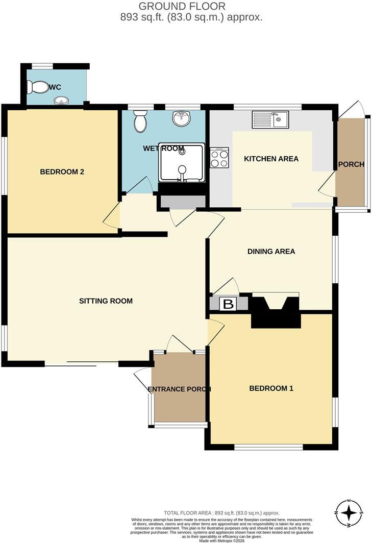 Ilfracombe Road, Braunton floorplan