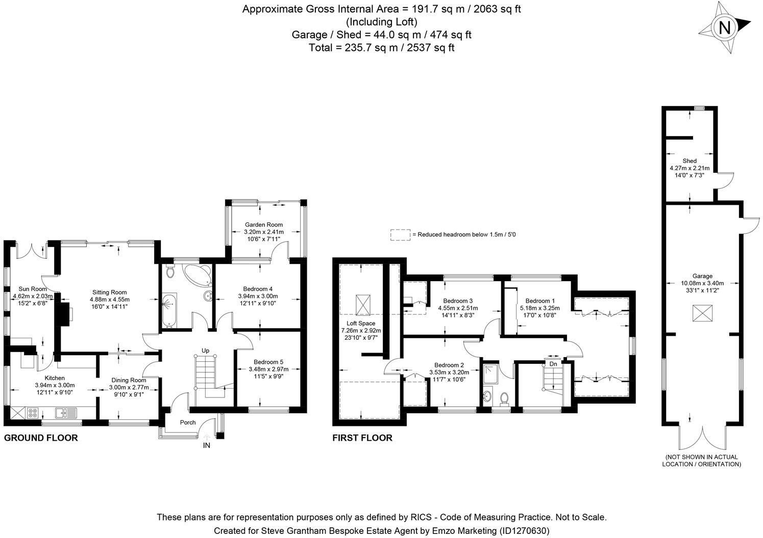 North Road, Horndean floorplan