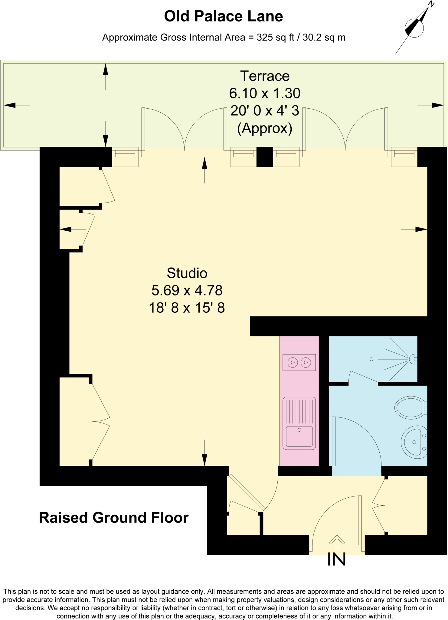 Old Palace Lane, Richmond, TW9 floorplan