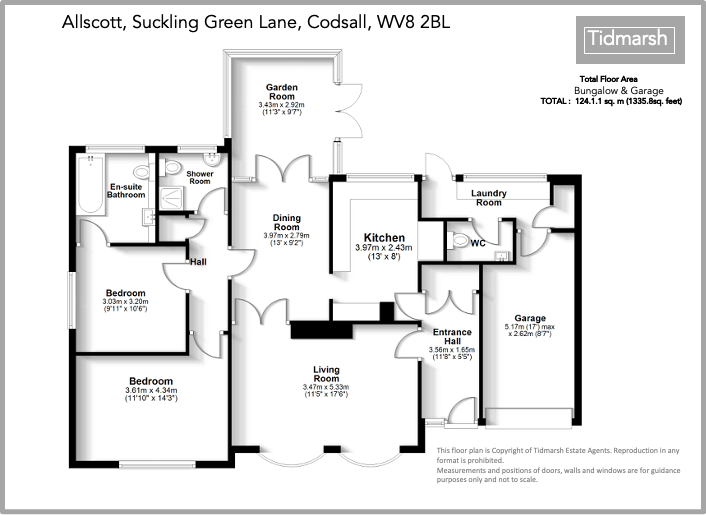 Allscott, Suckling Green Lane, WV8 2BL floorplan