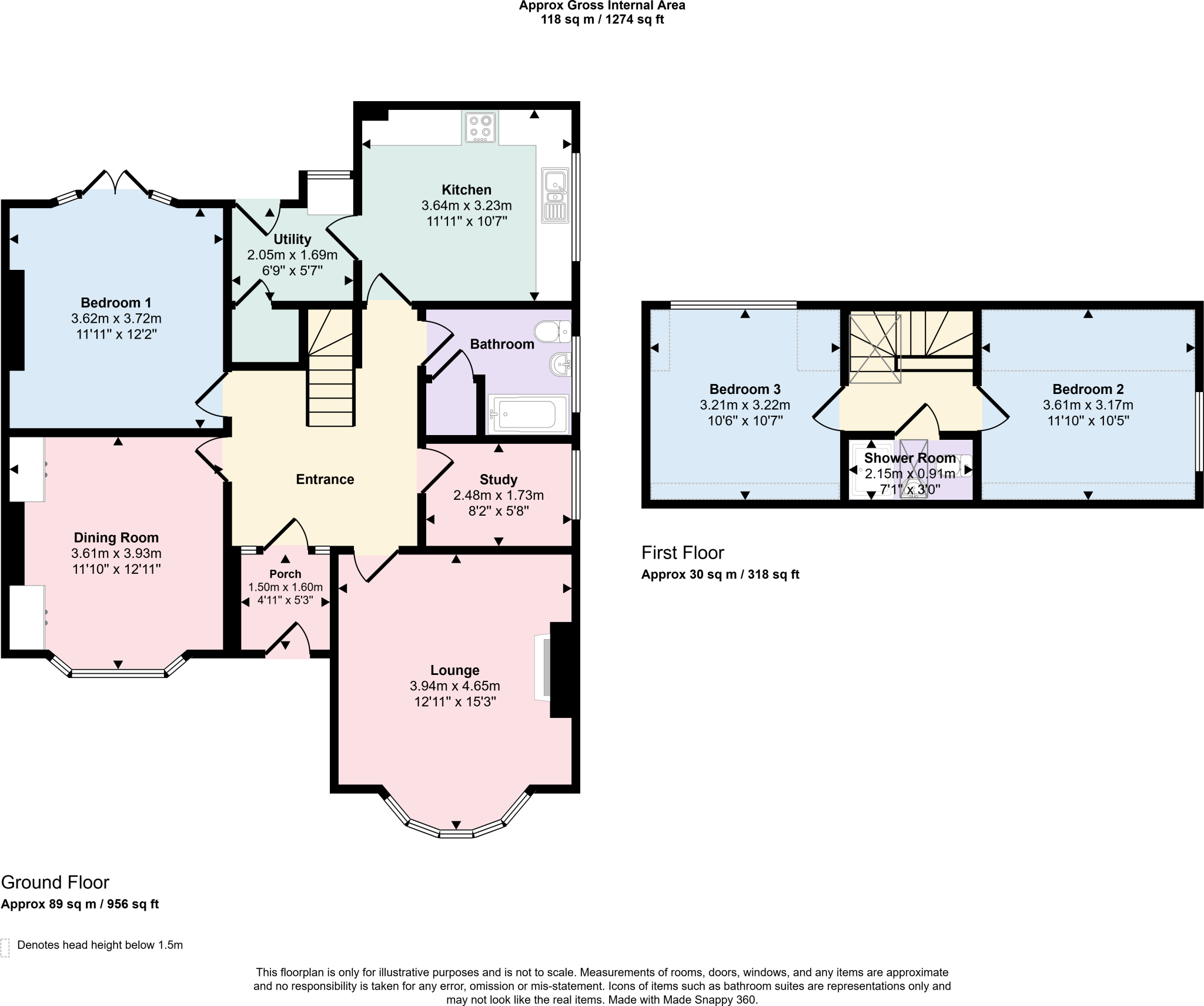 Whittingham Lane Broughton, Preston PR3 5DD floorplan