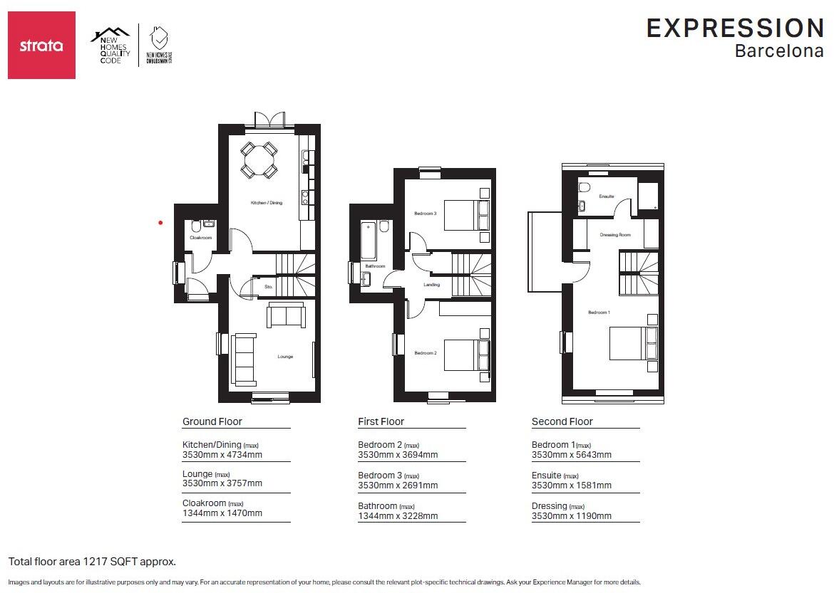 Expression, The Avenue, Wingerworth, Chesterfield, S42 floorplan