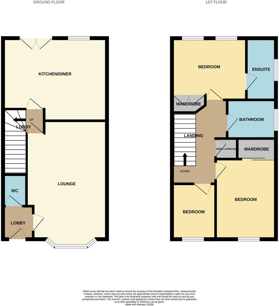 Scholars Place, Worksop, S80 floorplan