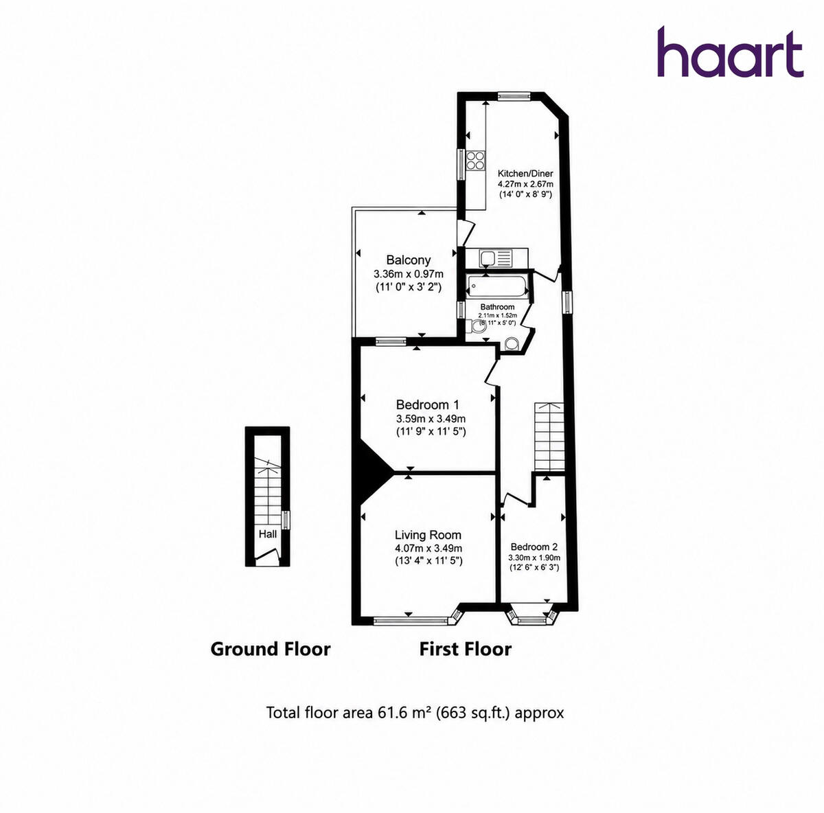 Kingsley Gardens, Chingford floorplan