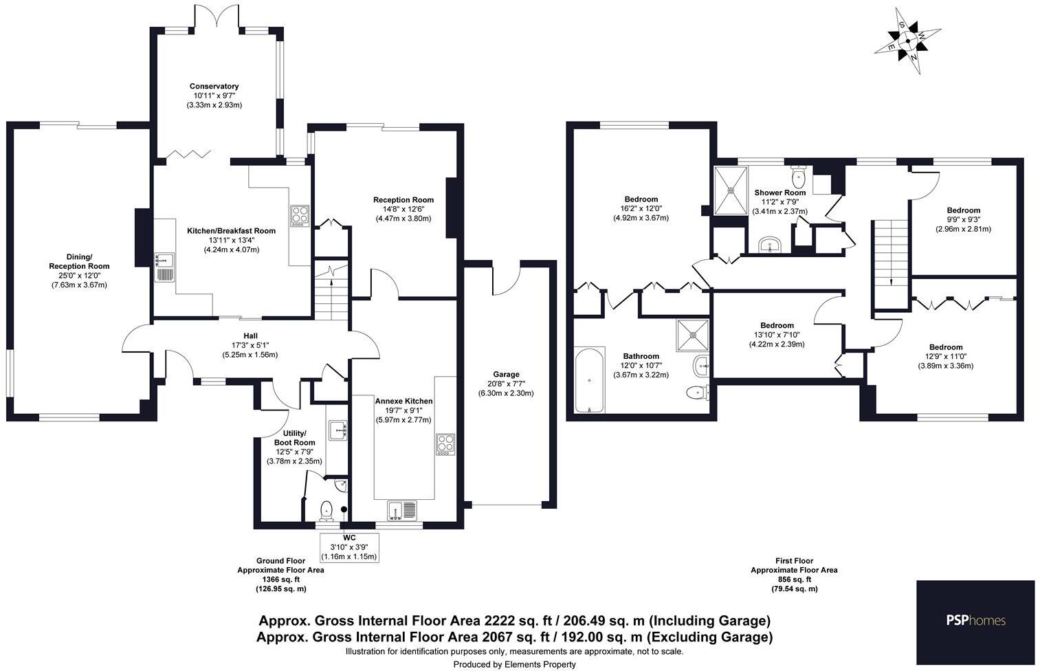 West End Lane, Henfield floorplan