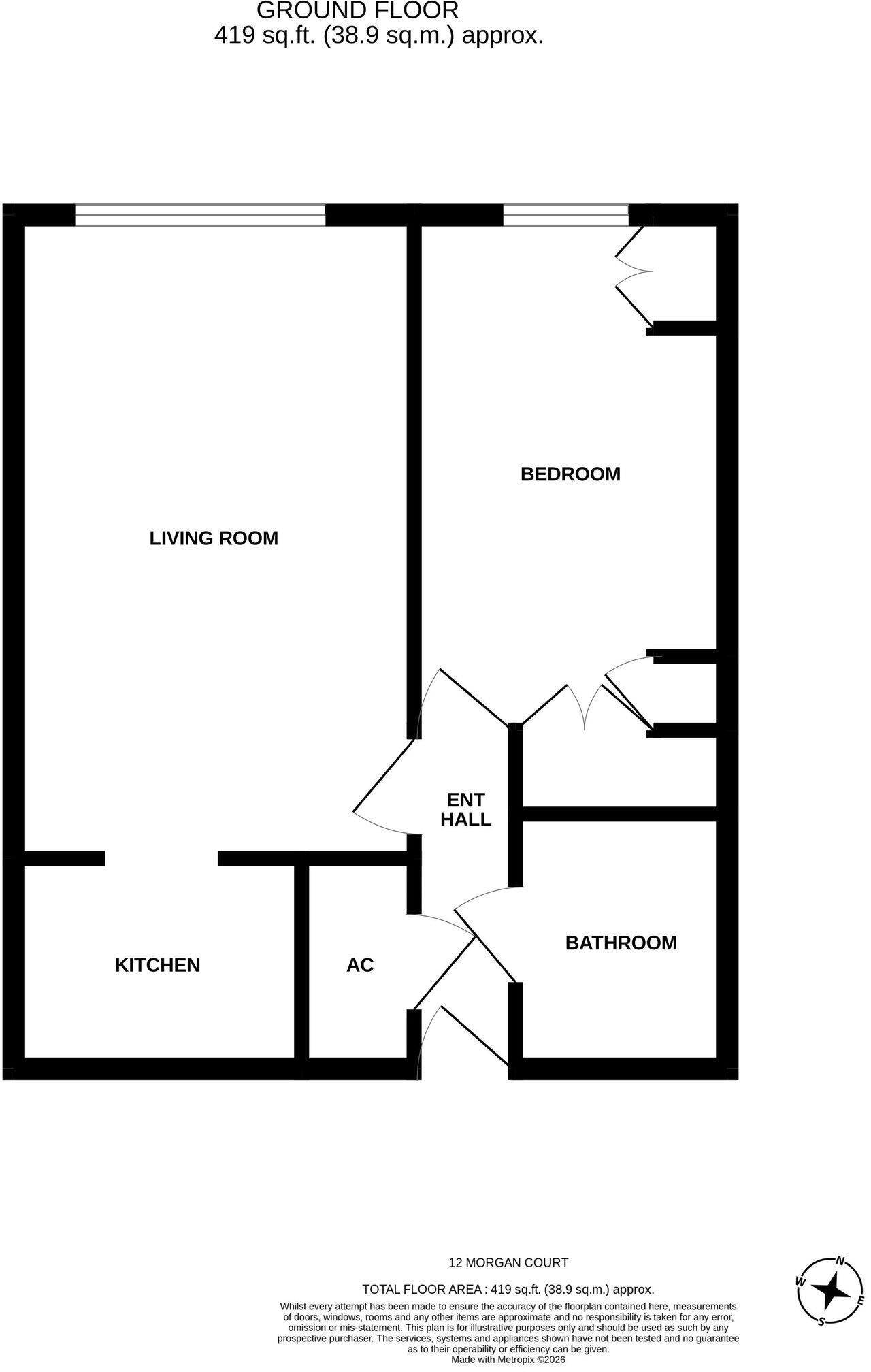 Worcester Road, Malvern, Worcestershire, WR14 floorplan