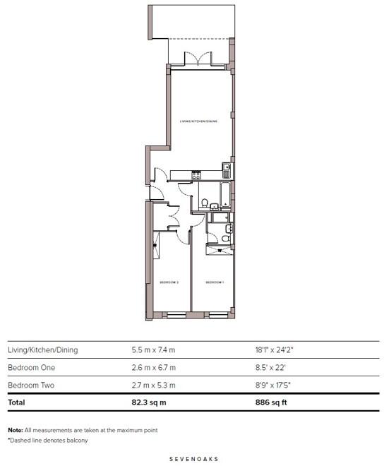 Chandlers Place, High Street, Sevenoaks, Kent, TN13 floorplan