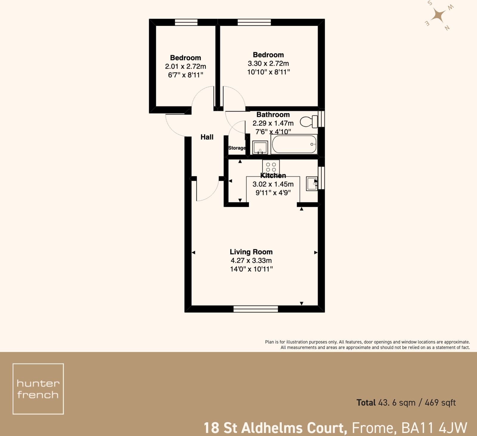 Green Lane, Frome, Somerset, BA11 4JW floorplan