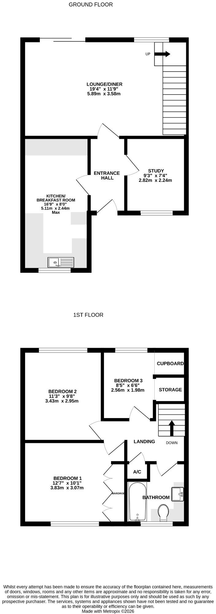 Wessex Close, Blackfield floorplan