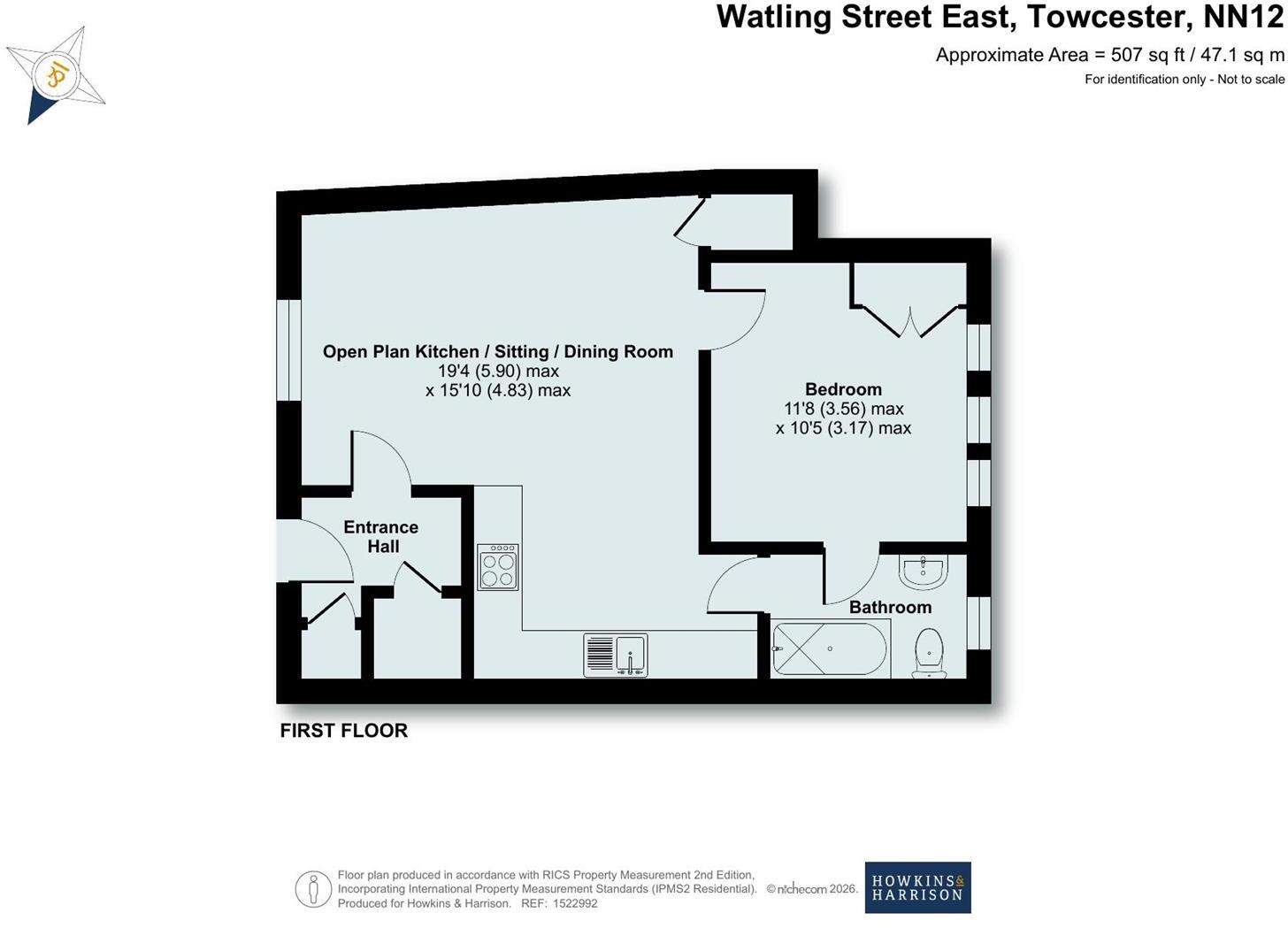 Watling Street East, Towcester, NN12 floorplan