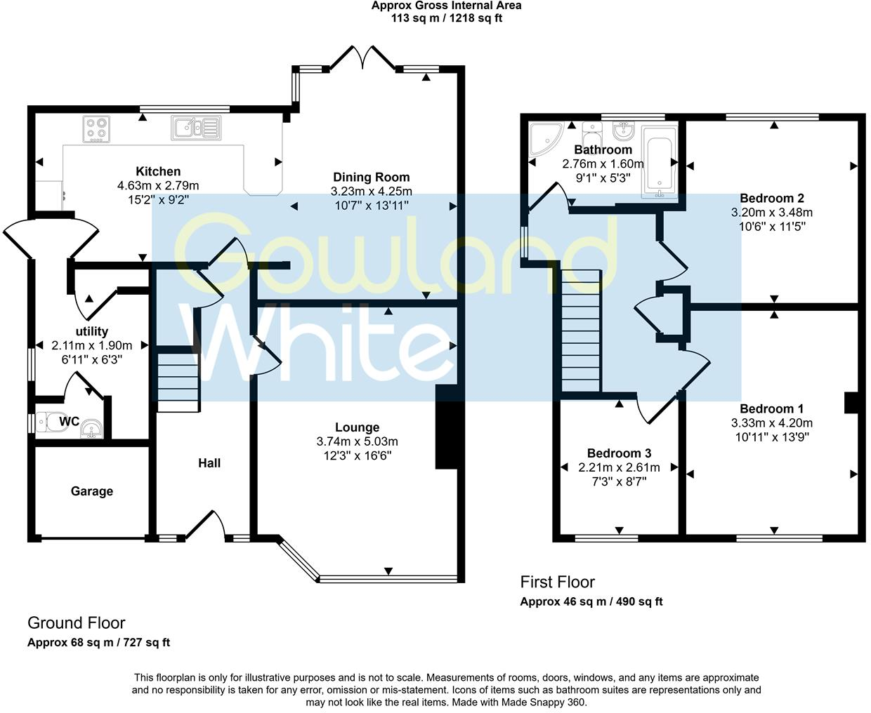 Highfield Drive Eaglescliffe, Stockton-On-Tees TS16 0DN floorplan
