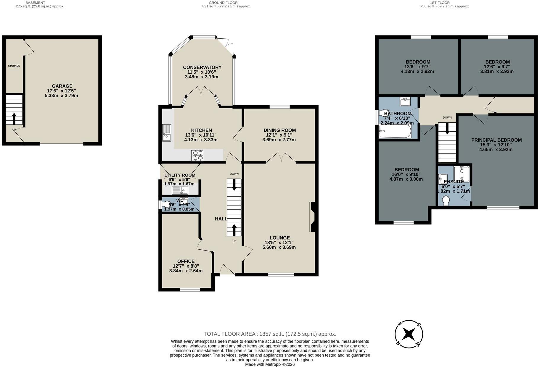 Acresbrook, Stalybridge floorplan