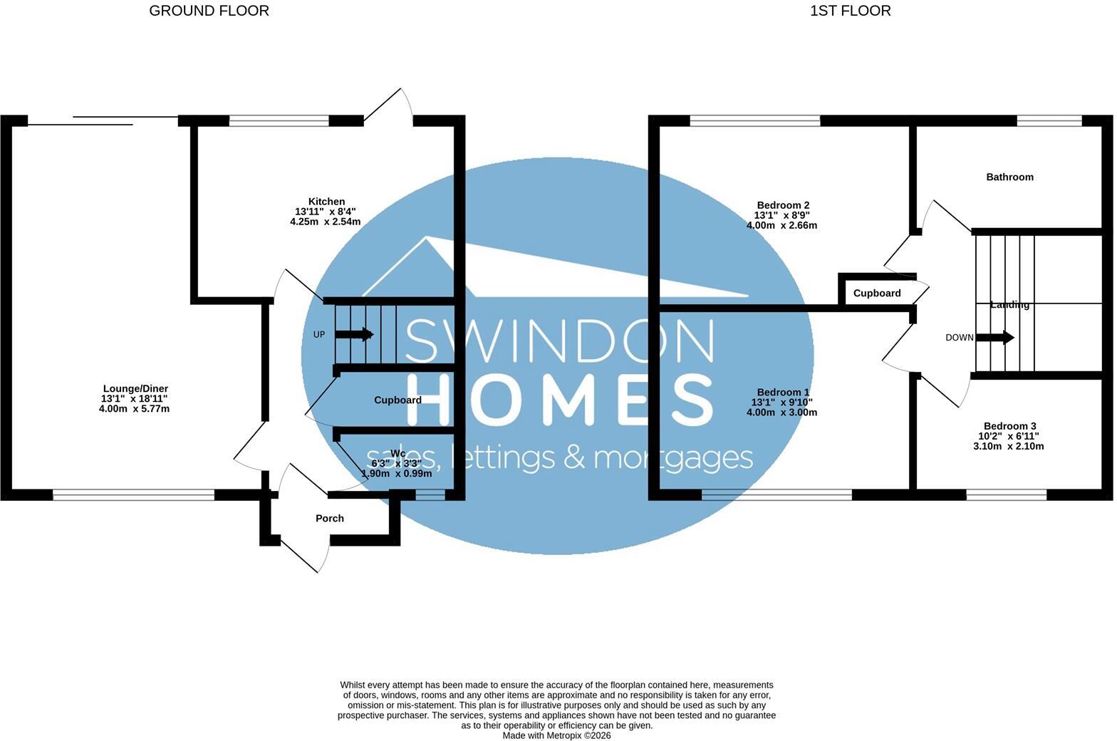 Shaftesbury Avenue, Swindon floorplan
