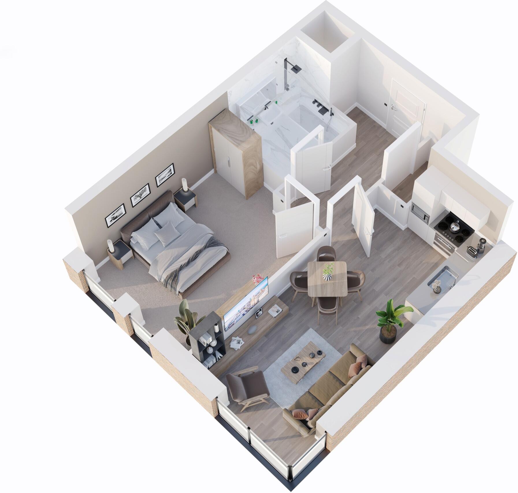 Sheffield City Centre floorplan