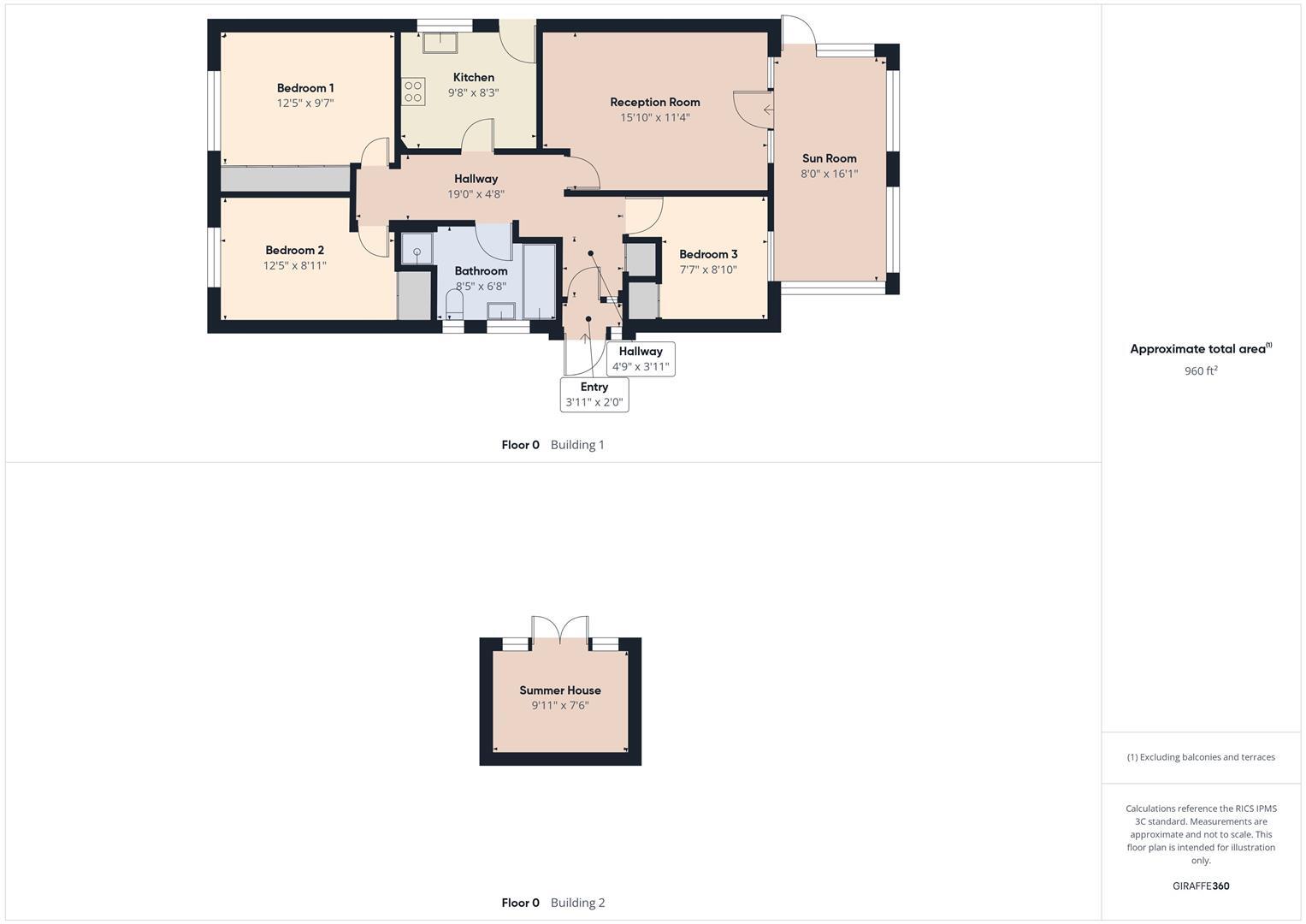Marian Avenue, Mablethorpe floorplan
