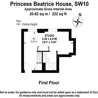 Princess Beatrice House, Chelsea, London, SW10 floorplan