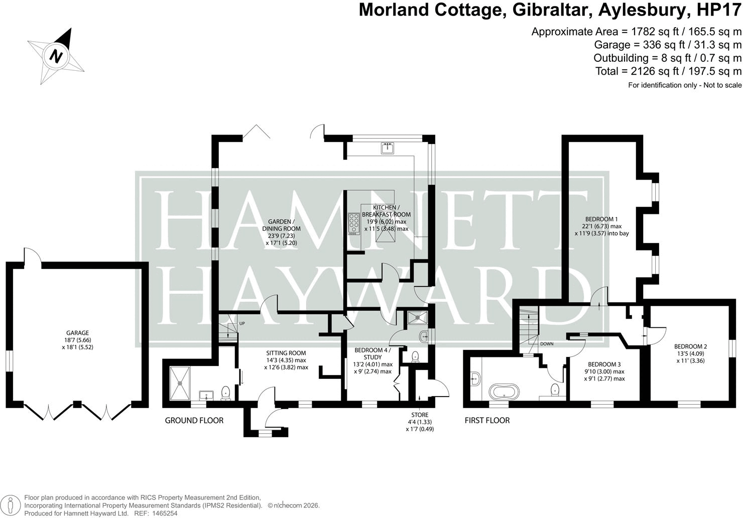 Gibraltar, Buckinghamshire floorplan