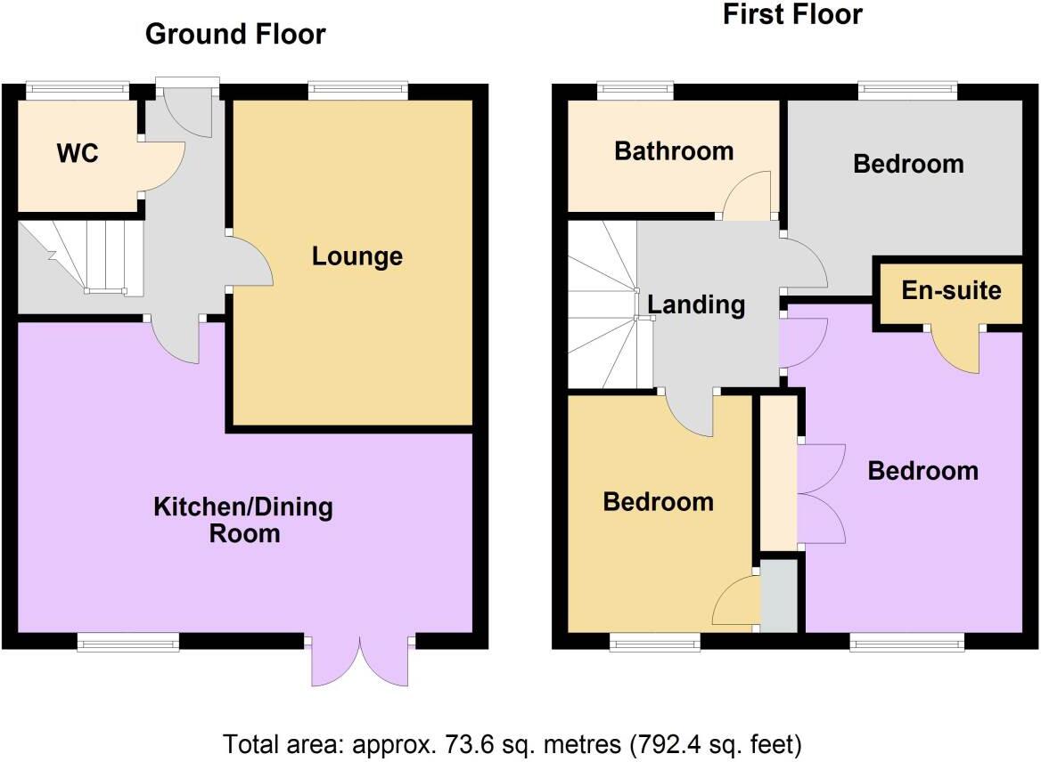 Hidcote Mews, Weston Village, Weston-super-Mare floorplan