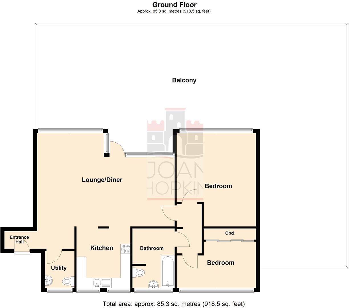 Glyn Garth Court, Glyn Garth, Menai Bridge floorplan