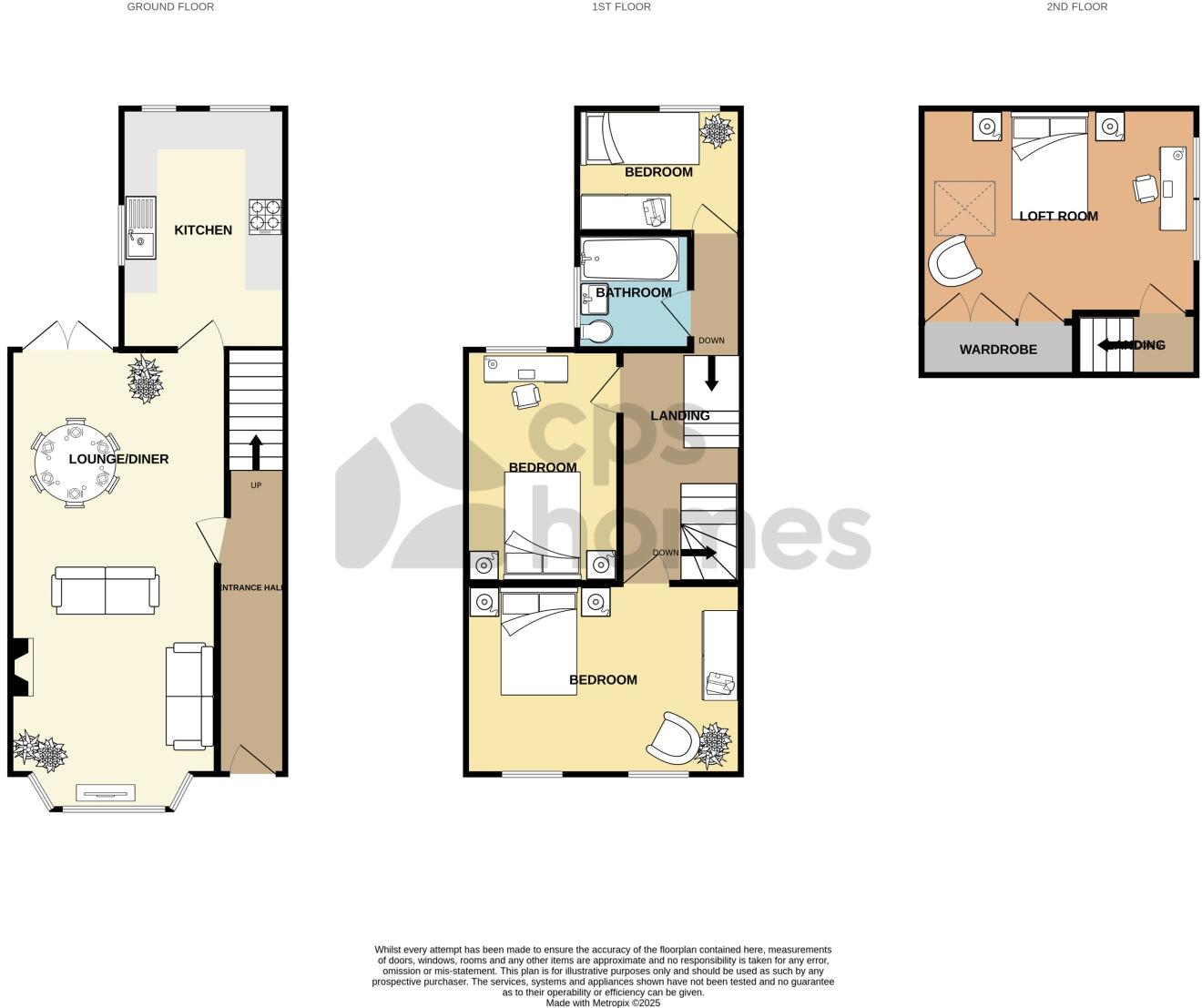Moorland Road, Splott floorplan