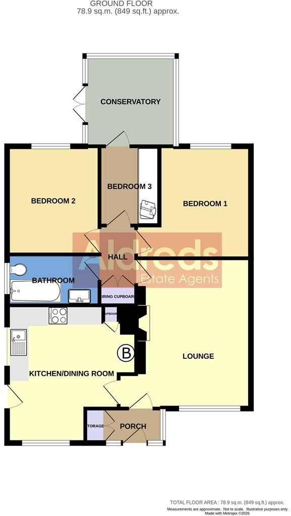 Firs Avenue, Ormesby floorplan