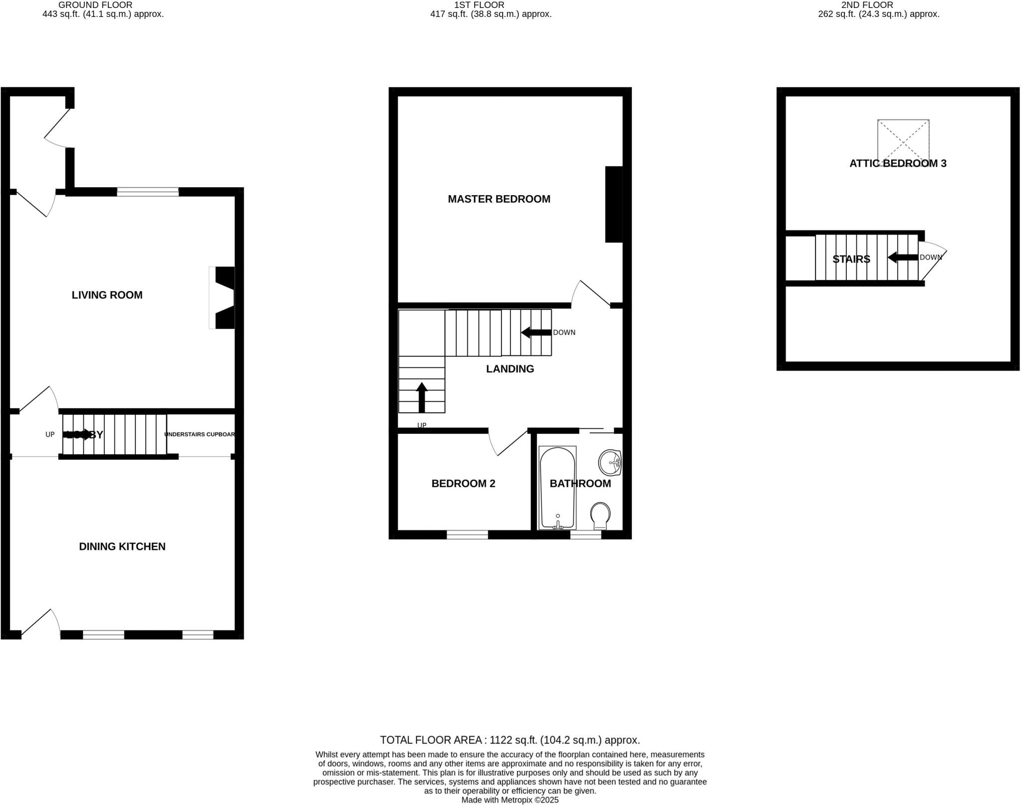 Hebden Terrace, Hebden Bridge floorplan