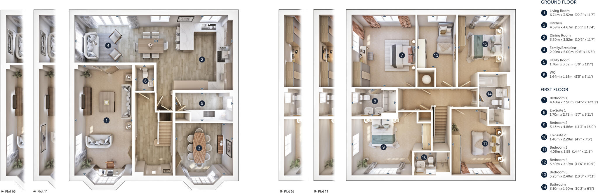 11 The Green, Claphill Lane, Rushwick, Worcestershire, WR2 floorplan