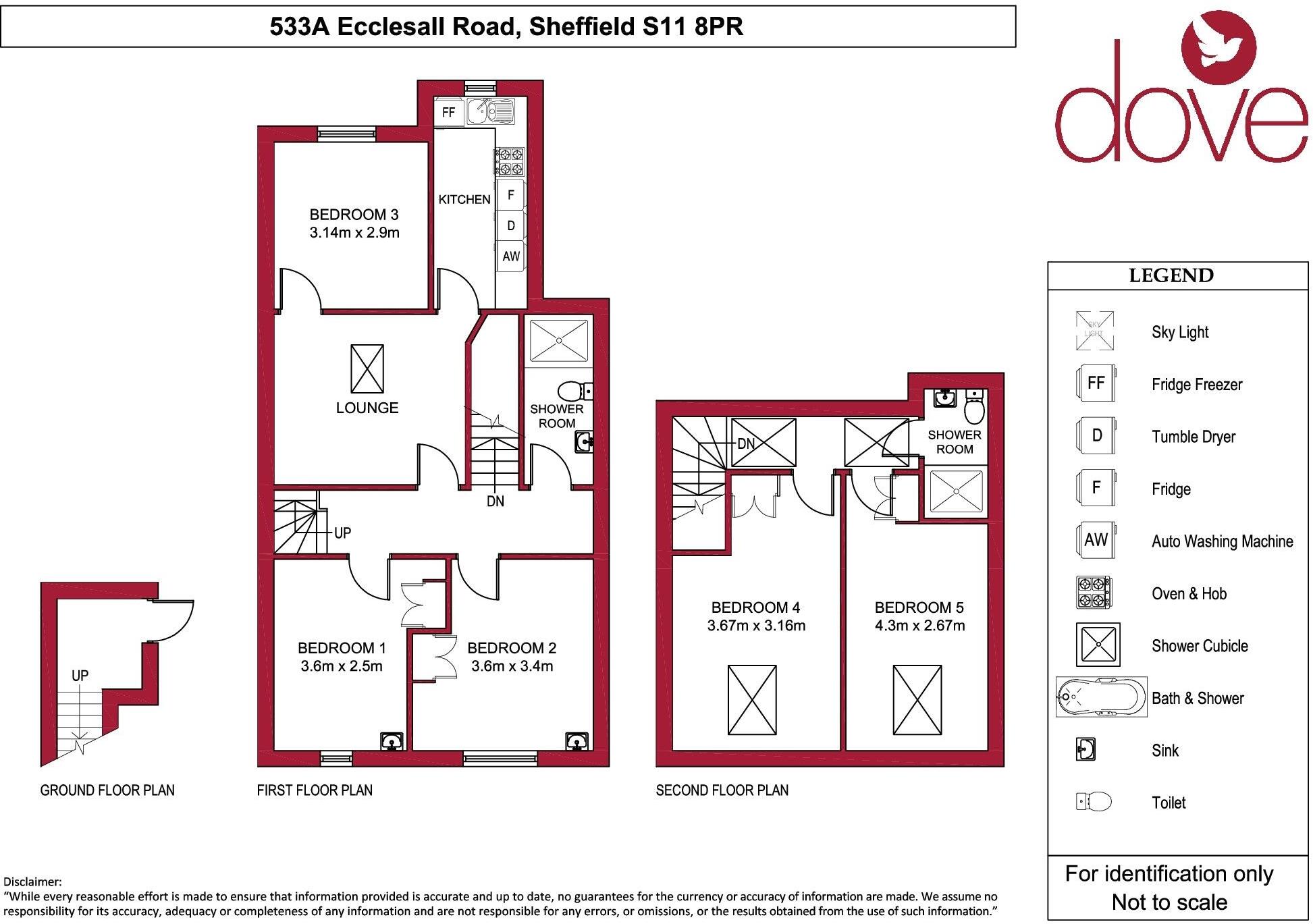 533A Ecclesall Road, Sheffield floorplan