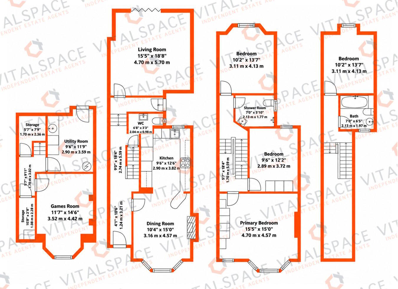 Moorside Road, Urmston, Manchester, M41 floorplan