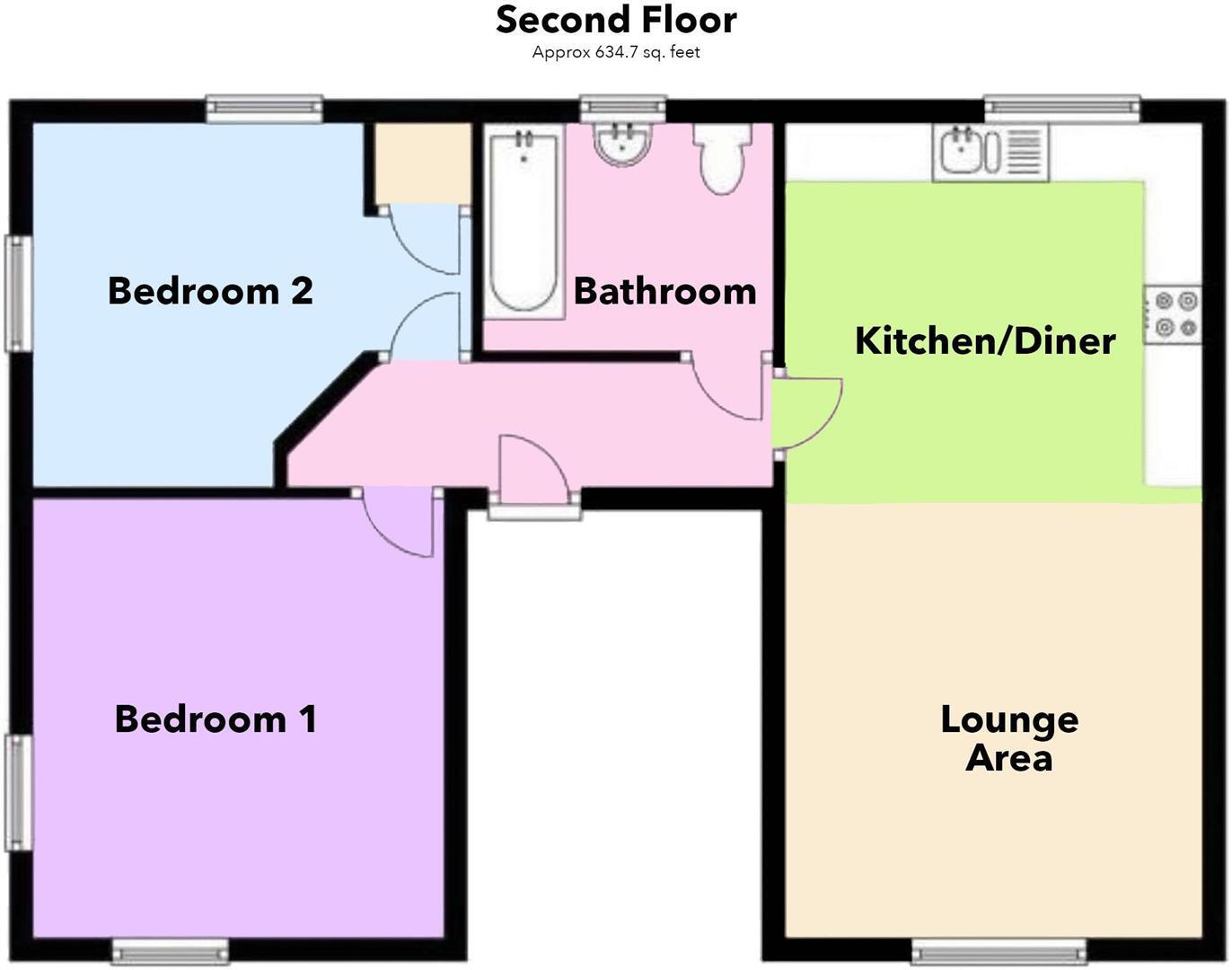 Lancaster Way, Brough floorplan