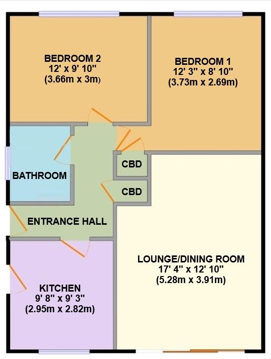 Scarf Road, Canford Heath floorplan