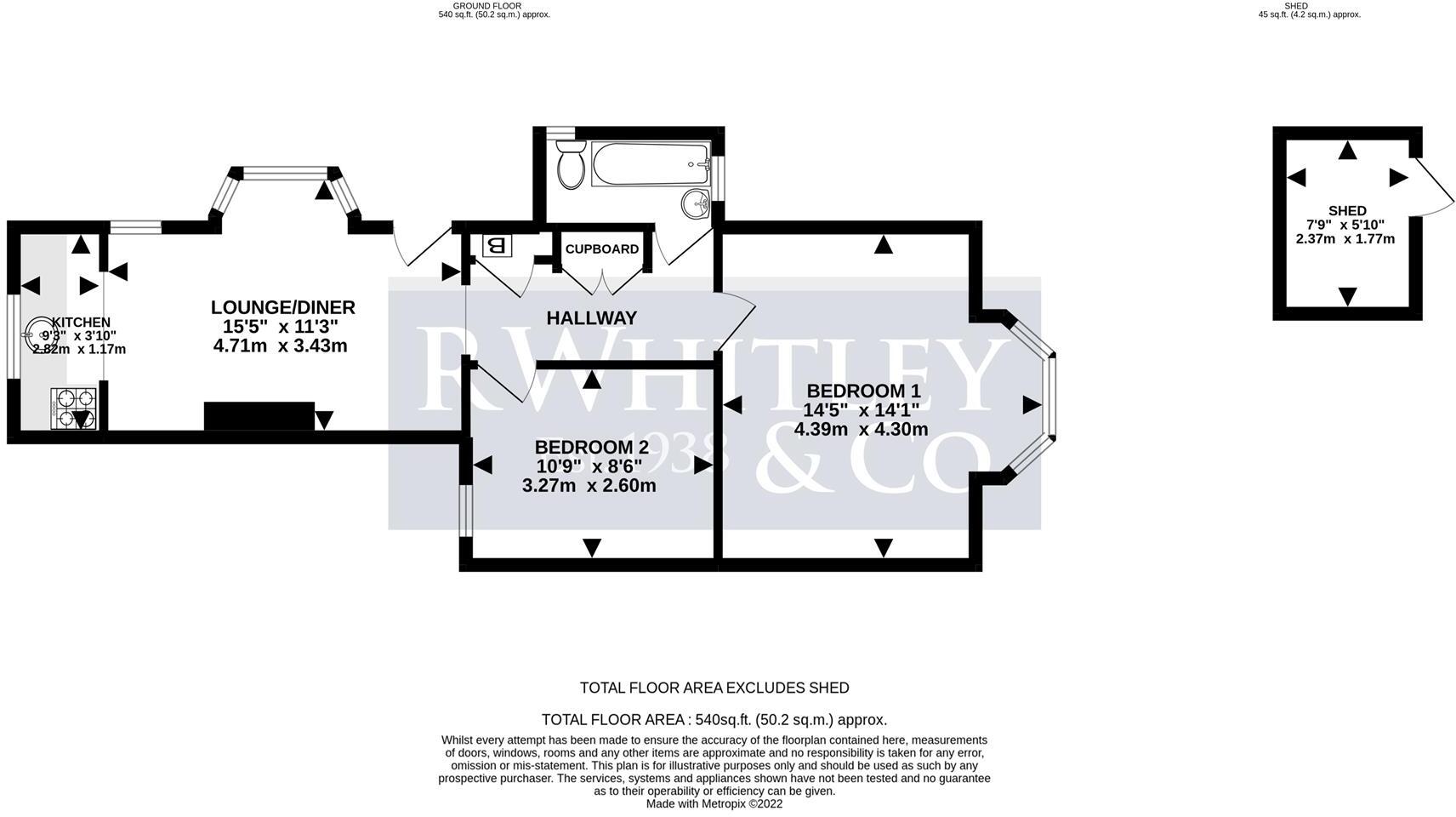 Nellgrove Road, Hillingdon floorplan